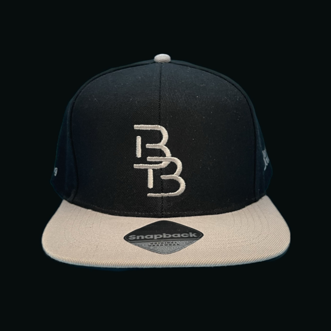 Bertie Boucher Snapback - Black and Grey image 0