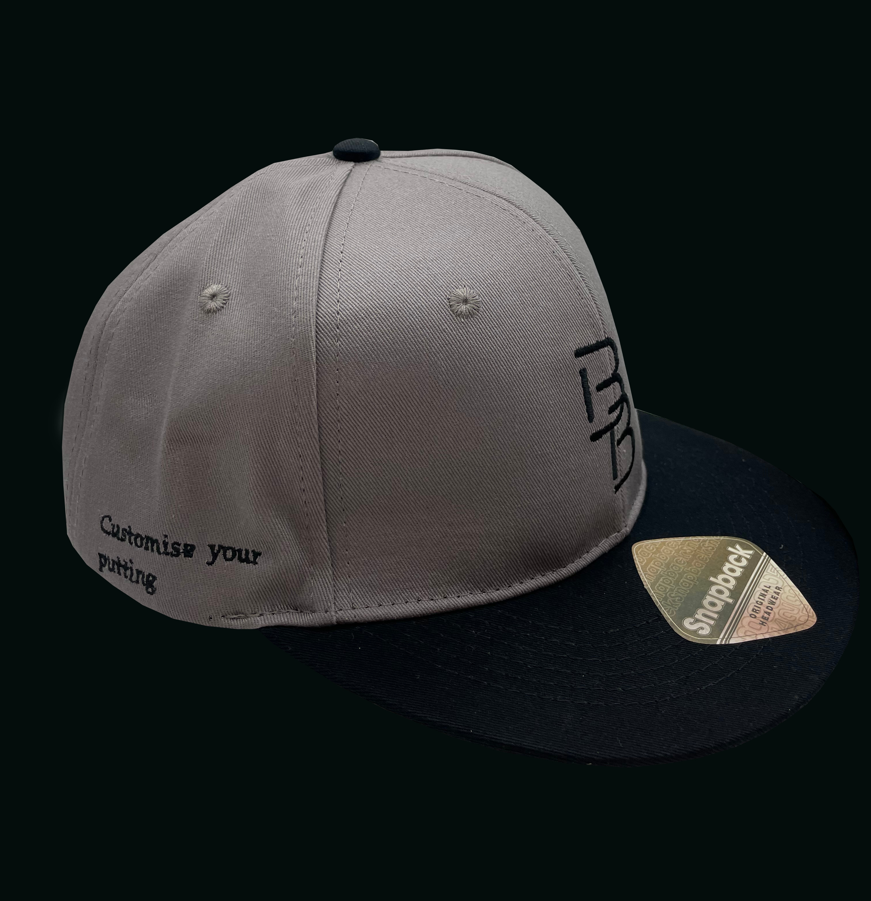 Bertie Boucher Snapback - Grey and Black image 1